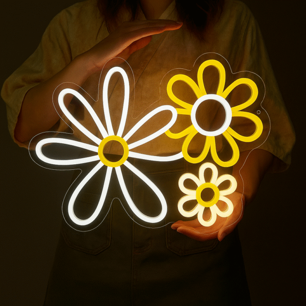 Daisy Neon Sign