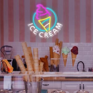 Ice Cream Neon Sign