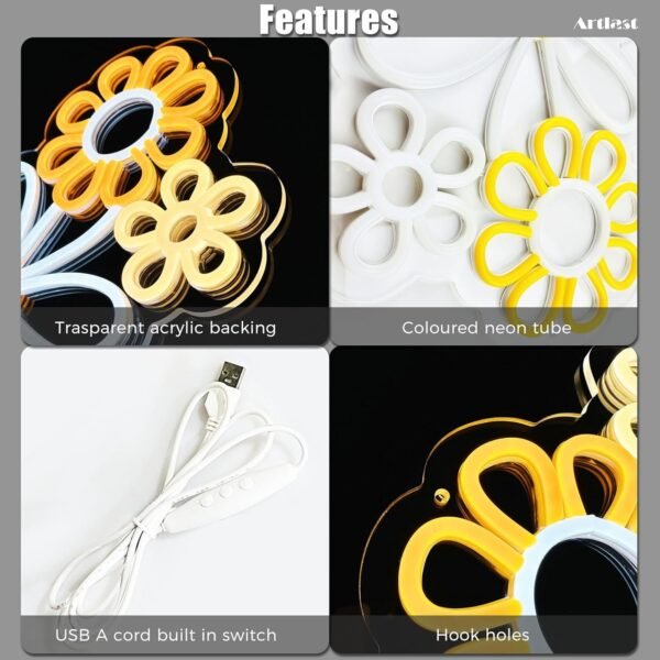 Daisy Neon Sign - 图片 6